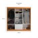 Guarda-Roupa Casal Lisboa 3 Portas 2 Gavetas Cinamomo
