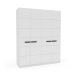 Guarda-Roupa Casal Lisboa 4 Portas 4 Gavetas Branco