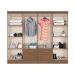 Guarda-Roupa Casal Lite 8 Portas 4 Gavetas Carvalho