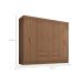 Guarda-Roupa Casal Lite 8 Portas 4 Gavetas Carvalho