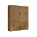 Guarda-Roupa Casal Mônaco 10 Portas 3 Gavetas Atacama