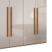 Guarda-Roupa Casal Maceio 6 PT Imbuia e Off White