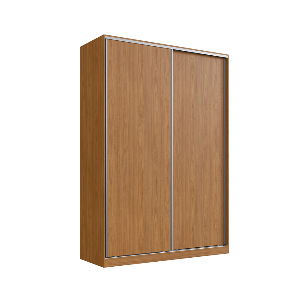 Guarda-Roupa Casal Madê 2 Portas 3 Gavetas Freijó