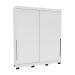 Guarda-Roupa Casal Madrid 2 Portas 2 Gavetas Branco