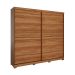 Guarda-Roupa Casal Magnum Flex 2 Portas 4 Gavetas Freijó e Avelã