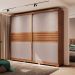 Guarda-Roupa Casal Magnum Flex 2 Portas 4 Gavetas Freijó e Avelã