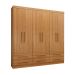 Guarda-Roupa Casal Majestic 6 Portas 6 Gavetas Freijó