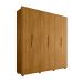 Guarda-Roupa Casal Matisse 6 Portas 4 Gavetas Cumaru