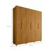 Guarda-Roupa Casal Matisse 6 Portas 4 Gavetas Cumaru