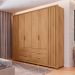 Guarda-Roupa Casal Maximus 6 Portas 6 Gavetas Buriti