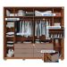 Guarda-Roupa Casal Maximus 6 Portas 6 Gavetas Buriti e Fendi