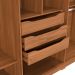 Guarda-Roupa Casal Memphis 6 Portas 3 Gavetas Canela