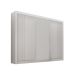 Guarda-Roupa Casal Milano 3 Portas 4 Gavetas Branco