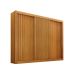 Guarda-Roupa Casal Milano 3 Portas 4 Gavetas Cinamomo