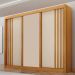 Guarda-Roupa Casal Milano 3 Portas 4 Gavetas Cinamomo e Off White