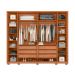 Guarda-Roupa Casal Milanus 6 Portas 6 Gavetas Freijó e Off White