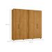 Guarda-Roupa Casal Miro 6 Portas 4 Gavetas Cumaru