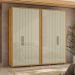Guarda-Roupa Casal Miro 6 Portas 4 Gavetas Cumaru e Opala