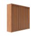 Guarda-Roupa Casal Montclair Flex 3 Portas 8 Gavetas Off White e Canela