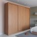 Guarda-Roupa Casal Montclair Flex 3 Portas 8 Gavetas Off White e Canela