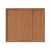 Guarda-Roupa Casal Montclair Flex 3 Portas 8 Gavetas Off White e Canela