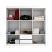 Guarda-Roupa Casal Montreal 6 Portas 2 Gavetas Branco