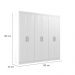 Guarda-Roupa Casal Montreal 6 Portas 2 Gavetas Branco