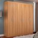 Guarda-Roupa Casal Montreal 6 Portas 2 Gavetas Cinamomo