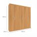 Guarda-Roupa Casal Montreal 6 Portas 2 Gavetas Cinamomo
