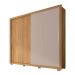 Guarda-Roupa Casal Moviment 2 Portas 4 Gavetas Buriti e Fendi