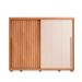 Guarda-Roupa Casal Moviment Ripado Flex 2 Portas 6 Gavetas Freijó e Off White