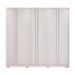 Guarda-Roupa Casal Mozart 6 Portas 4 Gavetas Branco