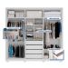 Guarda-Roupa Casal Mozart 6 Portas 4 Gavetas Branco
