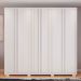 Guarda-Roupa Casal Mozart 6 Portas 4 Gavetas Branco