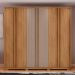 Guarda-Roupa Casal Mozart 6 Portas 4 Gavetas Buriti e Fendi