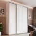 Guarda-Roupa Casal Ofélia 2 Portas 2 Gavetas Branco