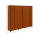 Guarda-Roupa Casal Ollie com Pés 6 Portas 6 Gavetas Frassino