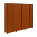 Guarda-Roupa Casal Ollie com Pés 6 Portas 6 Gavetas Frassino
