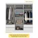 Guarda-Roupa Casal Oregon 6 Portas 4 Gavetas Neve