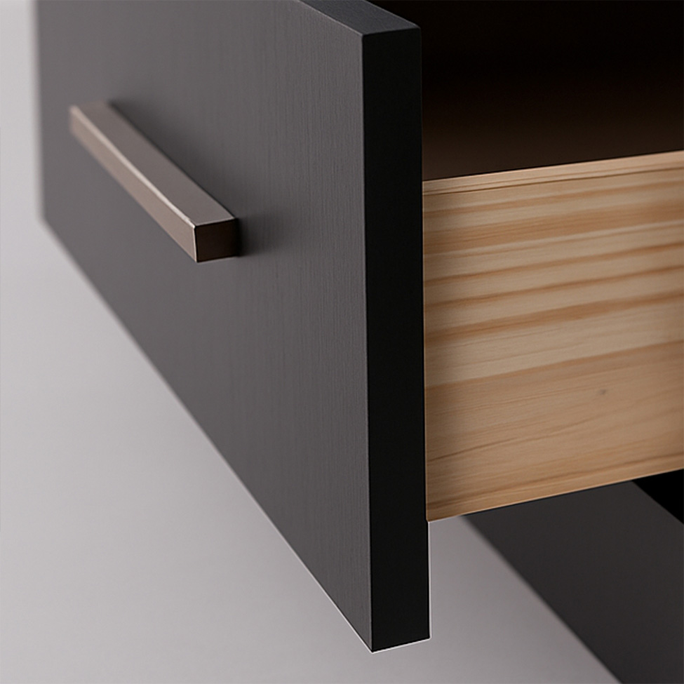 Guarda-Roupa Casal Paris 8 Portas 6 Gavetas Preto