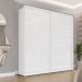 Guarda-Roupa Casal Porto 2 Portas 2 Gavetas Branco