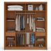 Guarda-Roupa Casal Porto 2 Portas 2 Gavetas Freijó e Creme