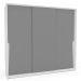 Guarda-Roupa Casal Porto 3 Portas 4 Gavetas Branco e Cinza