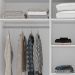 Guarda-Roupa Casal Porto 6 Portas 4 Gavetas Branco e Azul