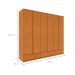 Guarda-Roupa Casal Positano 6 PT 9 GV Cinamomo
