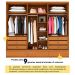Guarda-Roupa Casal Positano 6 PT 9 GV Cinamomo