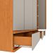 Guarda-Roupa Casal Positano 6 Portas 9 Gavetas Cinamomo e Off White