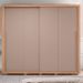 Guarda-Roupa Casal Praticus 2 Portas 4 Gavetas Buriti e Fendi