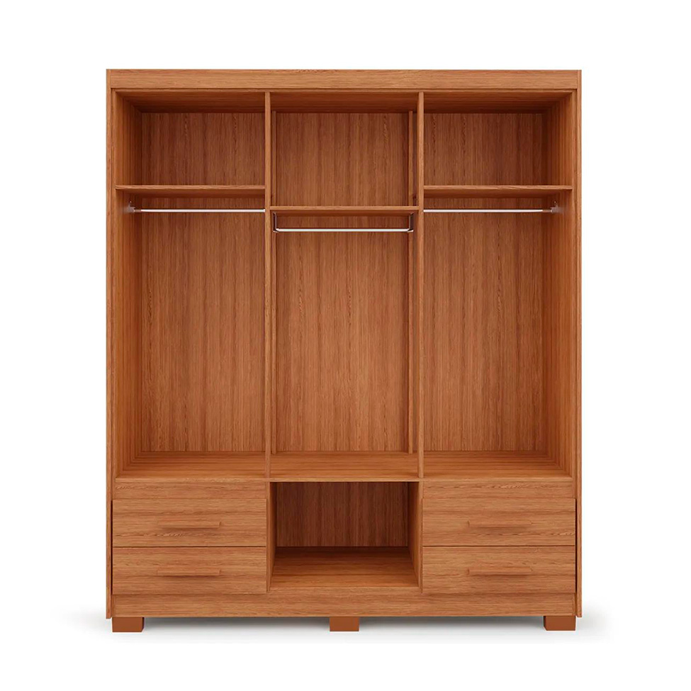 Guarda-Roupa Casal Primacy 6 Portas 4 Gavetas Freijó