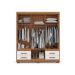 Guarda-Roupa Casal Primacy 6 Portas 4 Gavetas Freijó Wood e Off White
